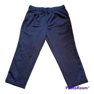 DOCKERS Pleated Relaxed Fit Black Golf  Pant  W 38 L 29
